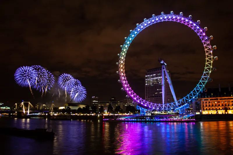 Thames Festival Fireworks 2007