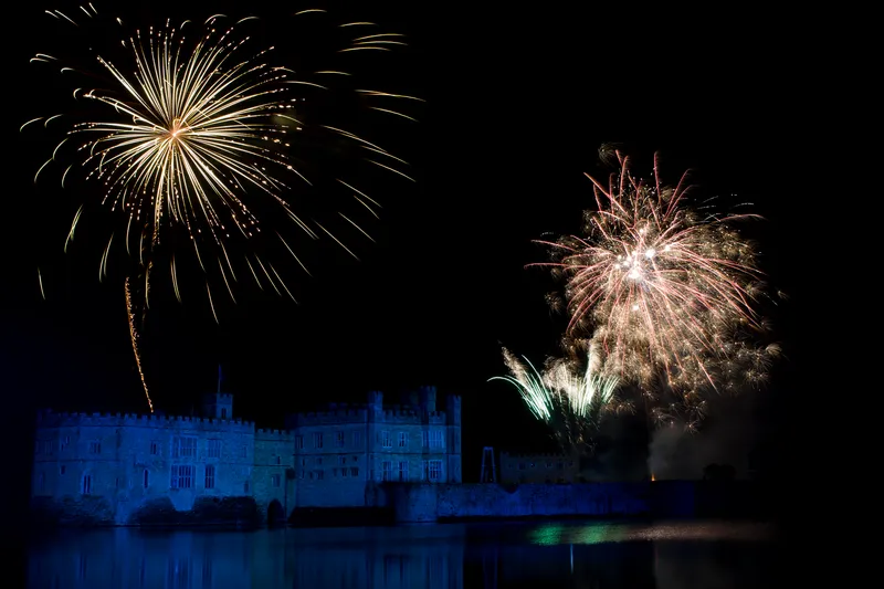 Leeds Castle Fireworks Display 2010