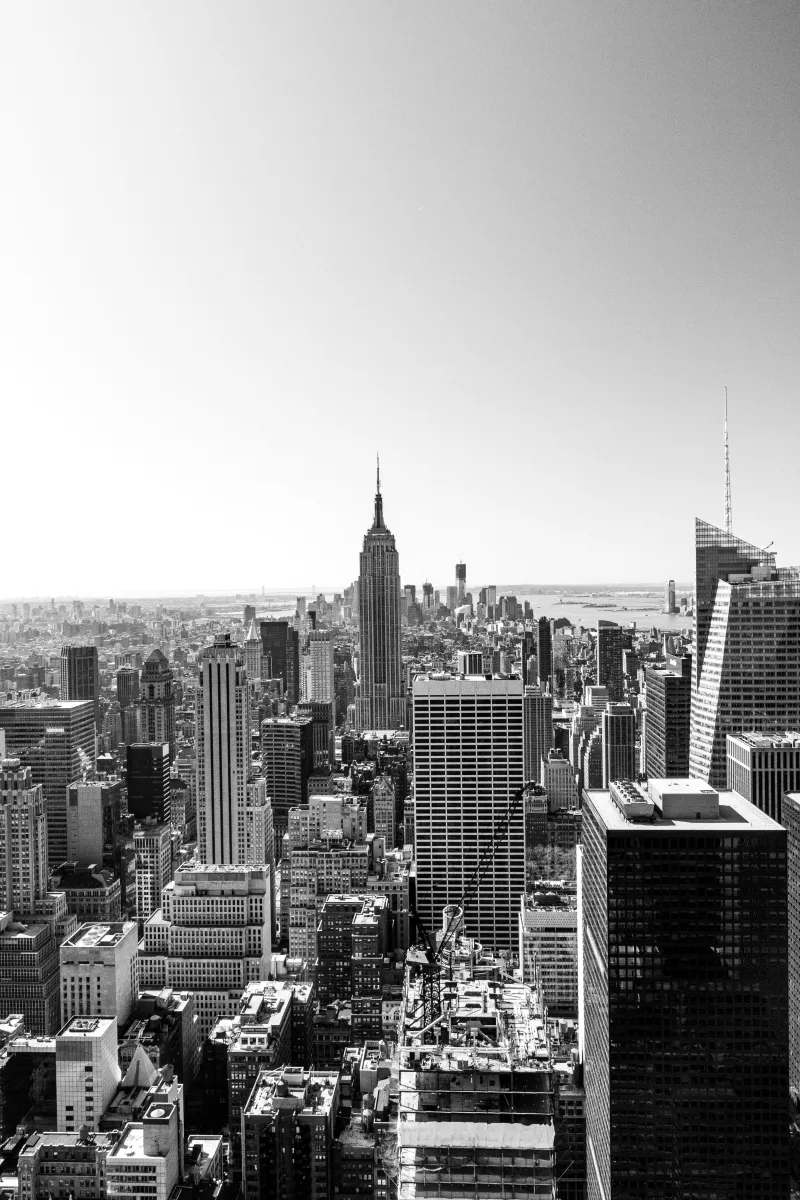 New York - Black and White